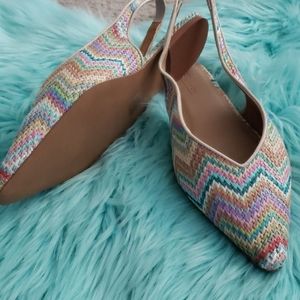 Size 10 Women Slingback Shoe